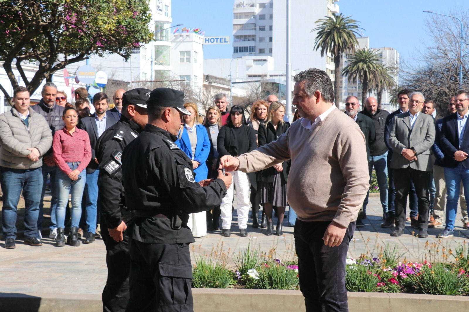 Entregaron nuevos patrulleros para el Departamento Castellanos