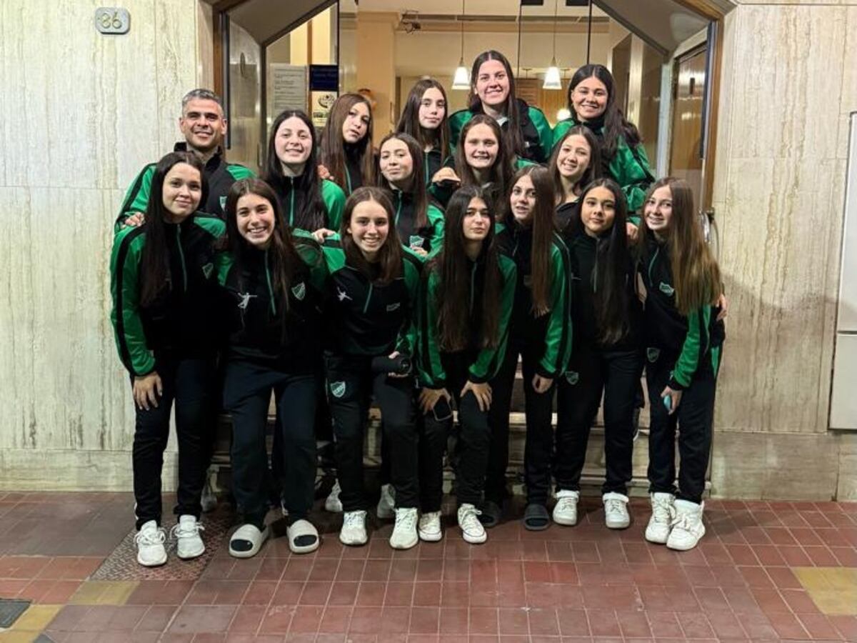 Handball Menores Deportivo y Cultural Arroyito en el Nacional de Mendoza