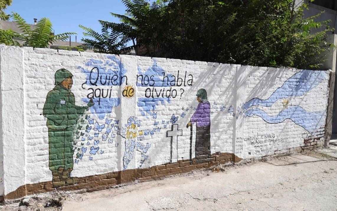 Los murales ganadores del concurso.