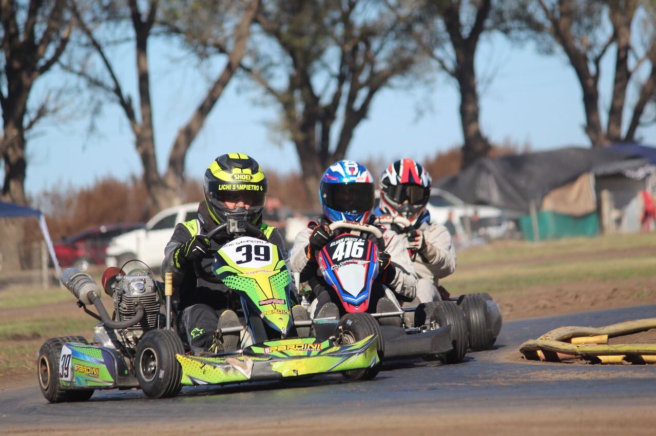 El Karting cordobés sobre tierra, zona Centro, también completó el calendario.