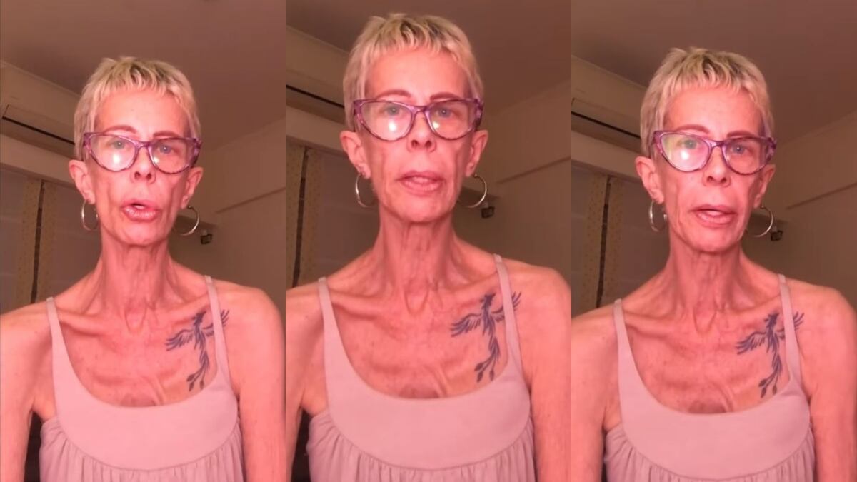 La dramática situación de María Valenzuela: “Peso 35 kilos, no me puedo morir ahora”