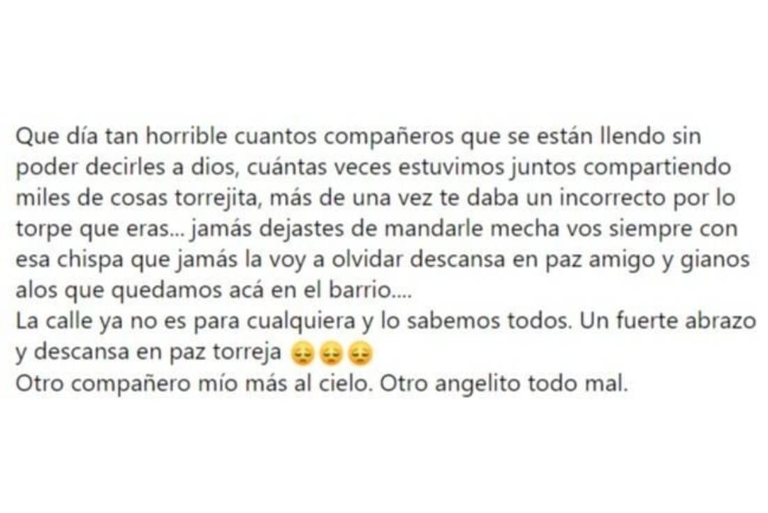 Así despidieron al ladrón de 15 años asesinado en La Plata