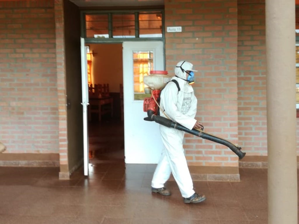 Oberá: esta semana continúa la fumigación en las escuelas