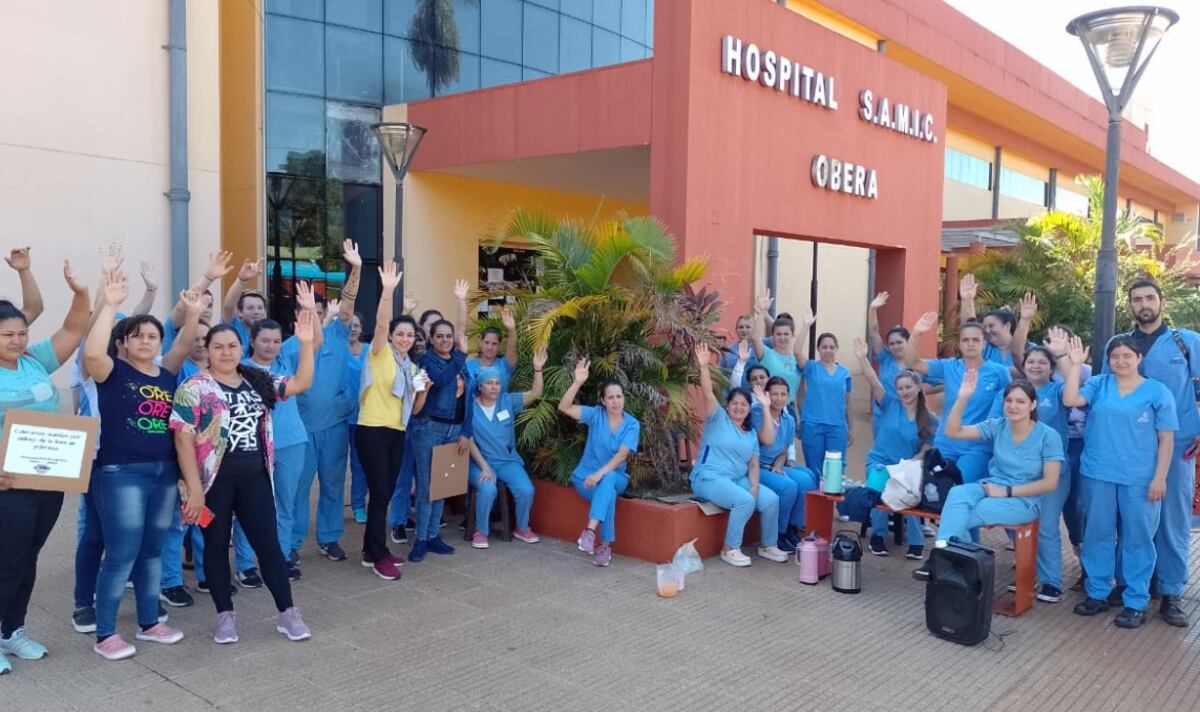 Personal de limpieza del Hospital SAMIC de Oberá levantó el paro tras llegar a un acuerdo