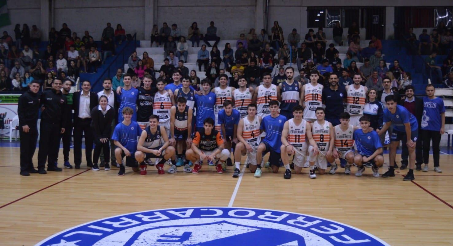 Ferro Estudiantes Pre Federal de Basquet.