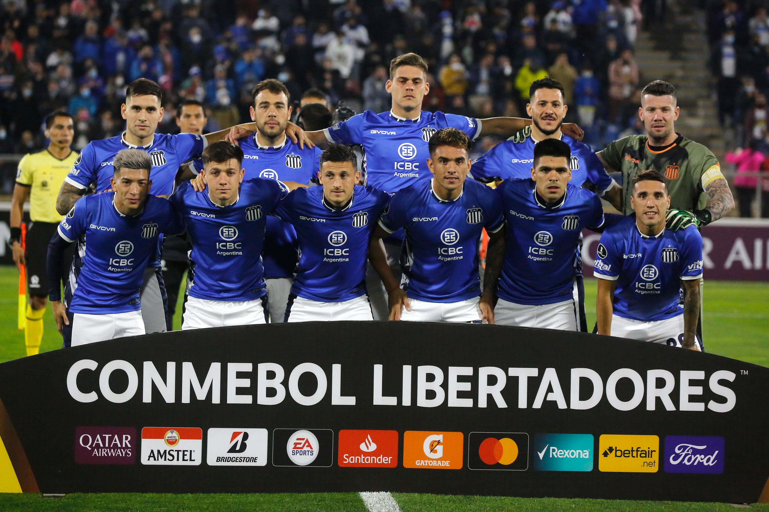 Talleres y su visita a Universidad Católica de Chile, cerrando la fase de grupos de Copa Libertadores. (Fotobaires).