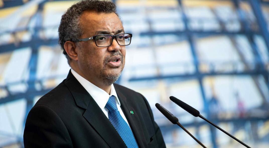 El director general de la Organización Mundial de la Salud (OMS), Tedros Adhanom Ghebreyesu (Foto DPA)