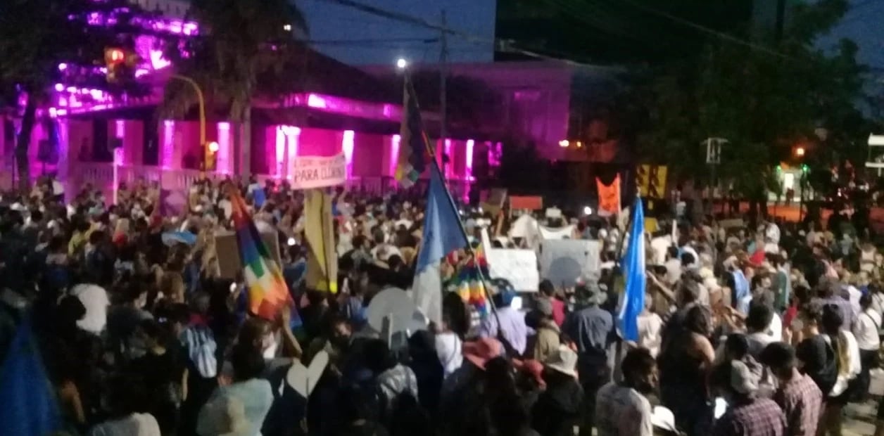 Una nueva ola de protestas tuvo lugar este viernes por la noche en Formosa.