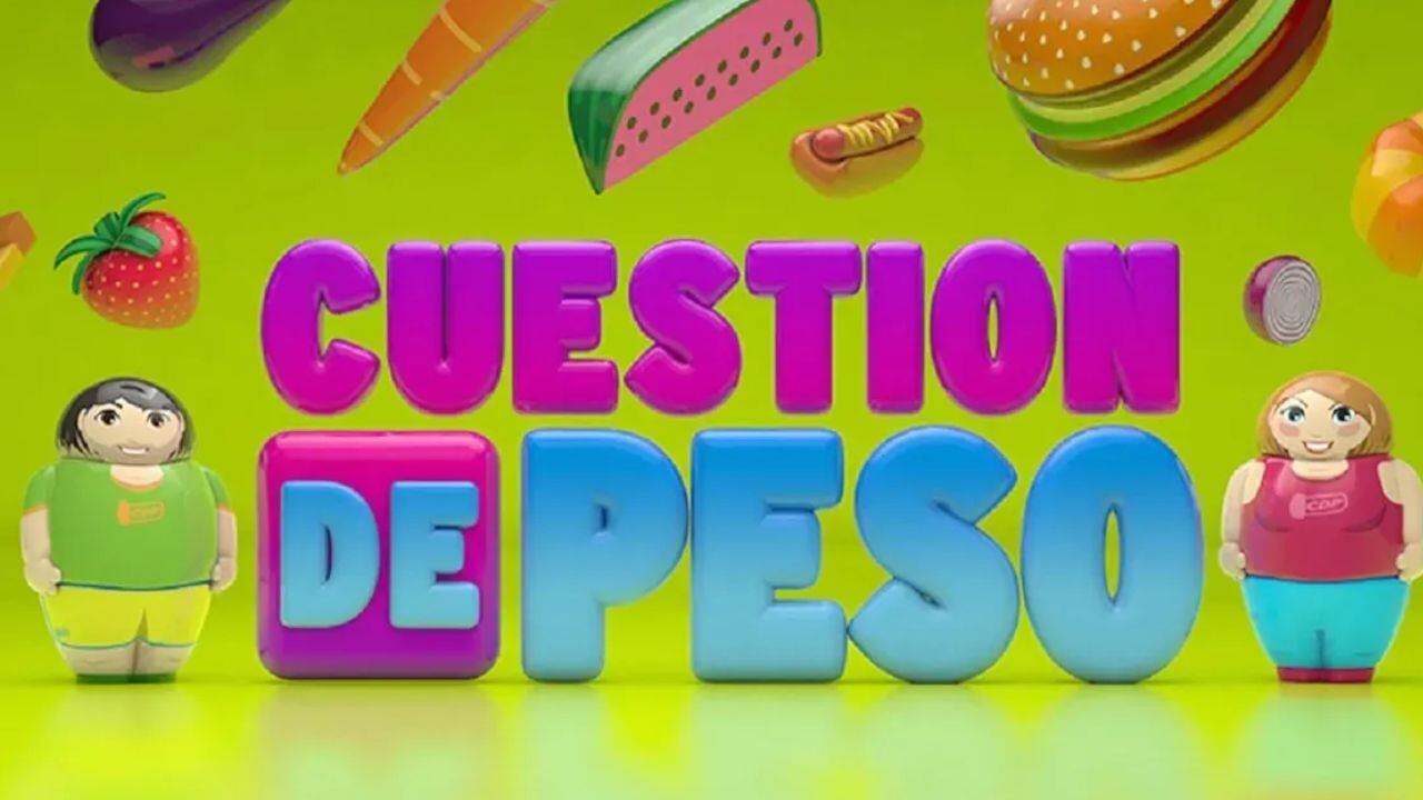 Uno de los logos de "Cuestión de Peso".