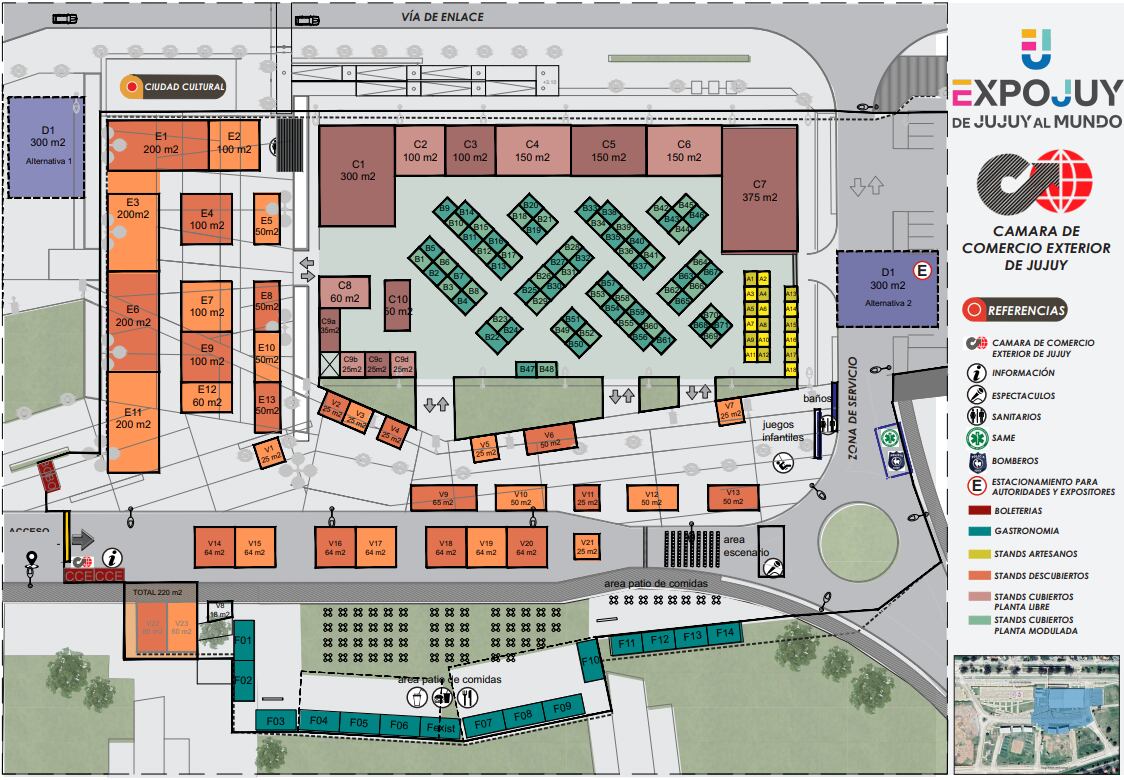 La decimoquinta edición de la Expojuy presentará un mayor número de stands en el predio ferial de la Ciudad Cultural, en el acceso norte a San Salvador de Jujuy.