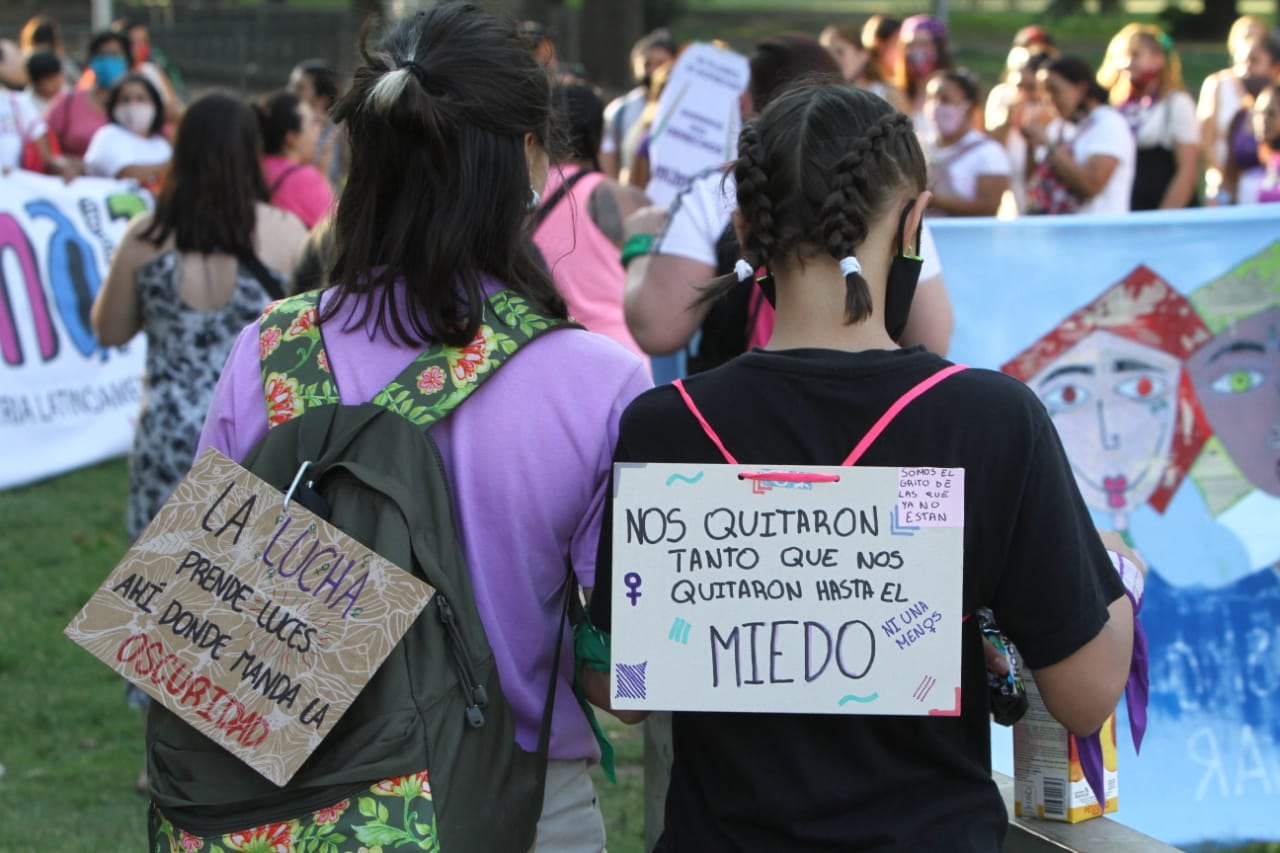 Caravanazo violencia de género Mendoza