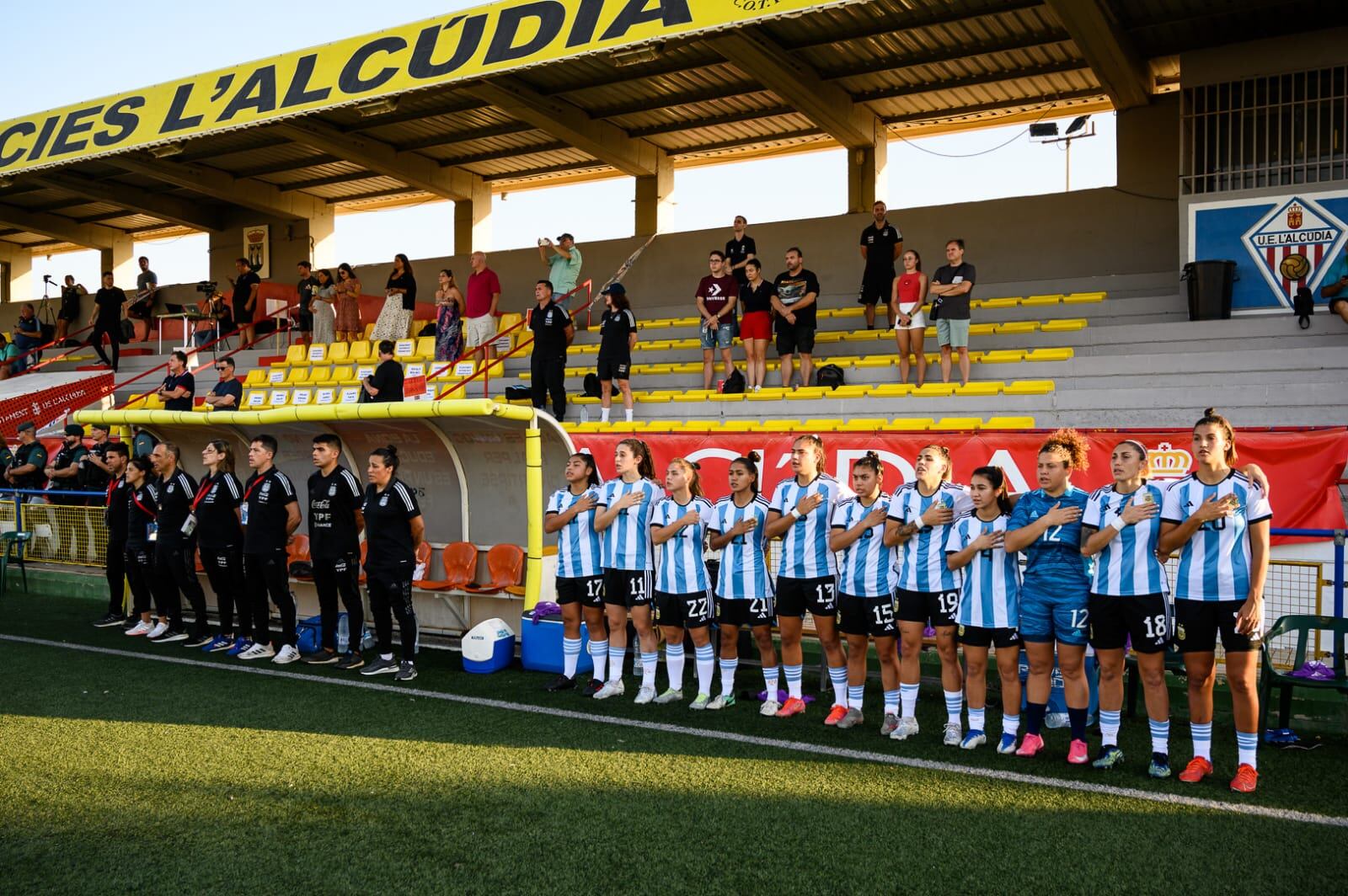 Margarita Giménez, en la Selección Argentina Sub 20.