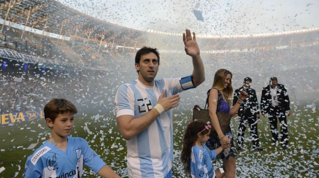 Diego Milito se convirtió en el nuevo presidente de Racing
