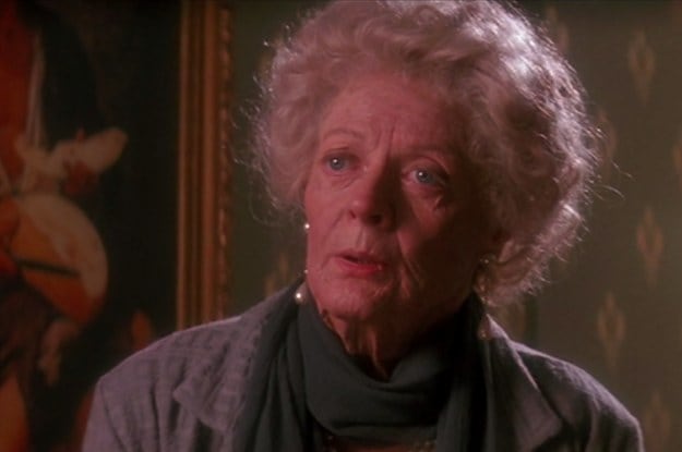 Maggie Smith en Hook.