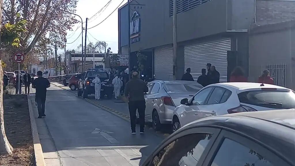 Tiroteo en Guaymallén: dos hombres murieron en un local de repuestos en un posible enfrentamiento