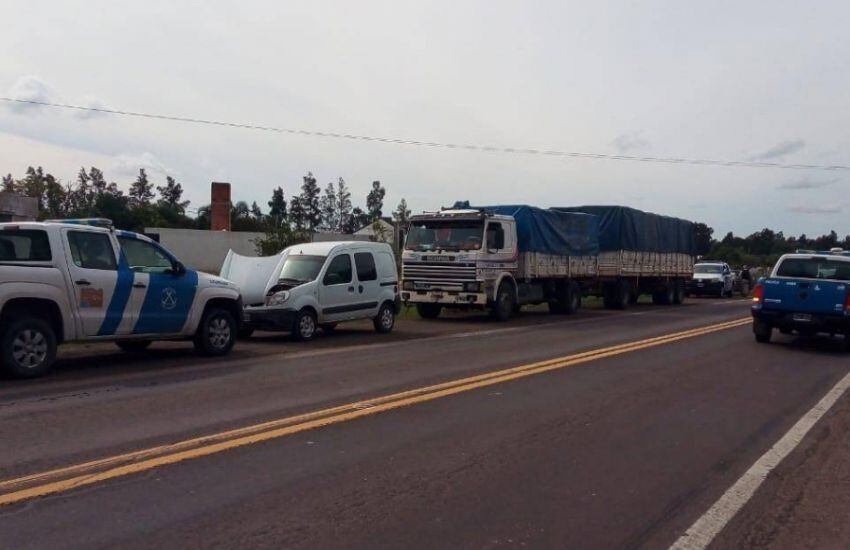 El camión tenía destino a Santa Fe.