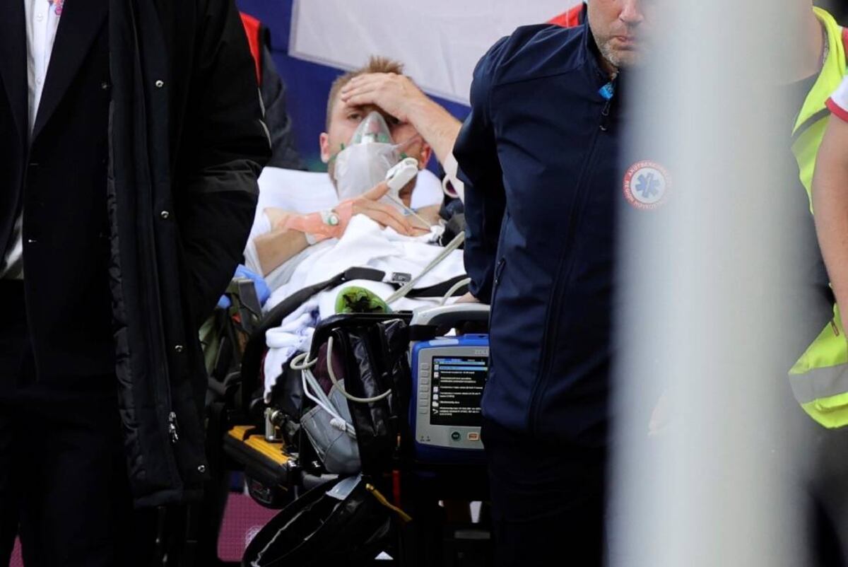 Christian Eriksen habló tras ser hospitalizado: “Estoy bien”