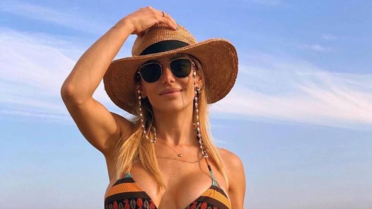 El blooper de Evangelina Anderson: se fotografió en bikini pero desde un ángulo peligroso