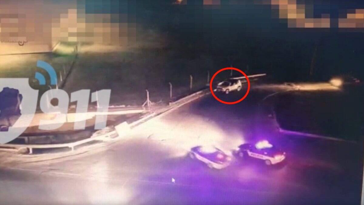 Atrapante video: quisieron robar, los siguieron por las cámaras de la Policía y los detuvieron