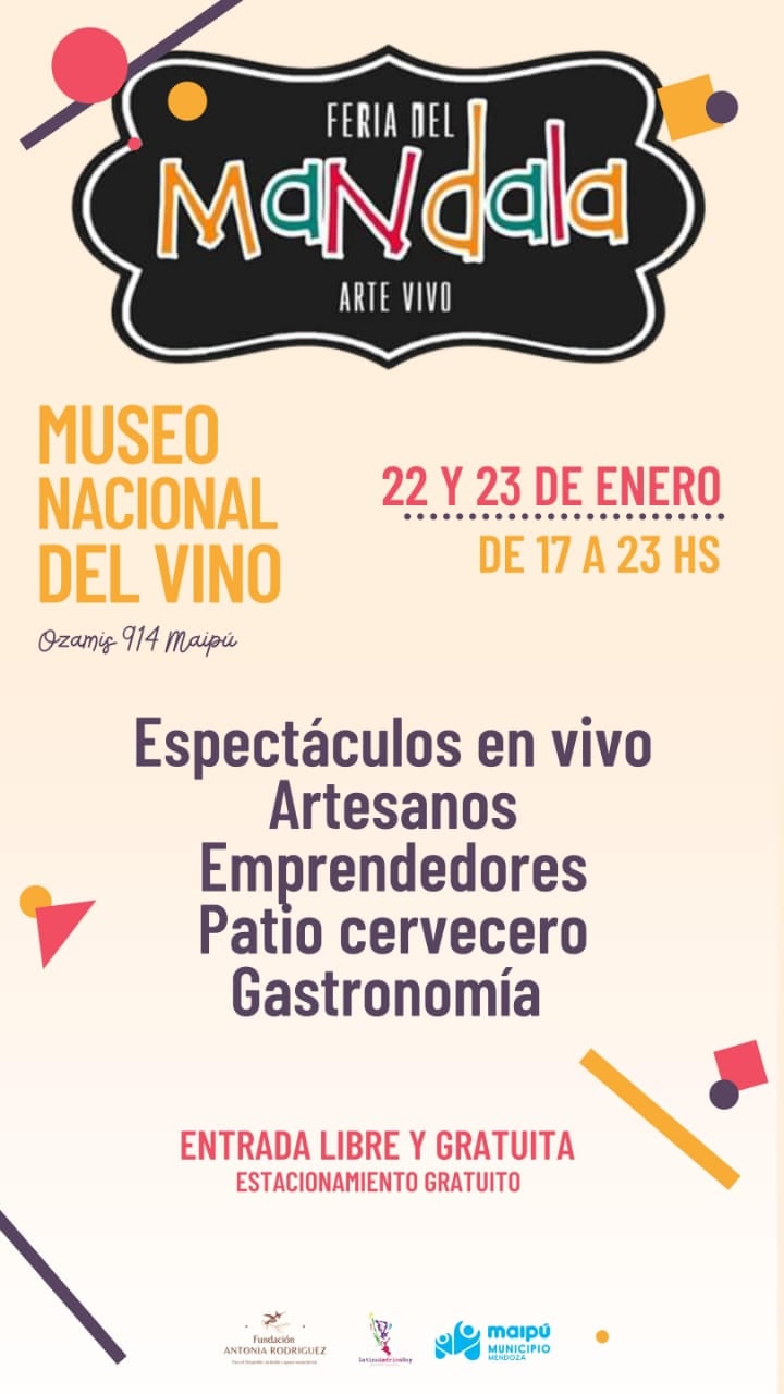 Invitación para vecinos y mendocinas que quieran asistir, entrada libre y gratuita.