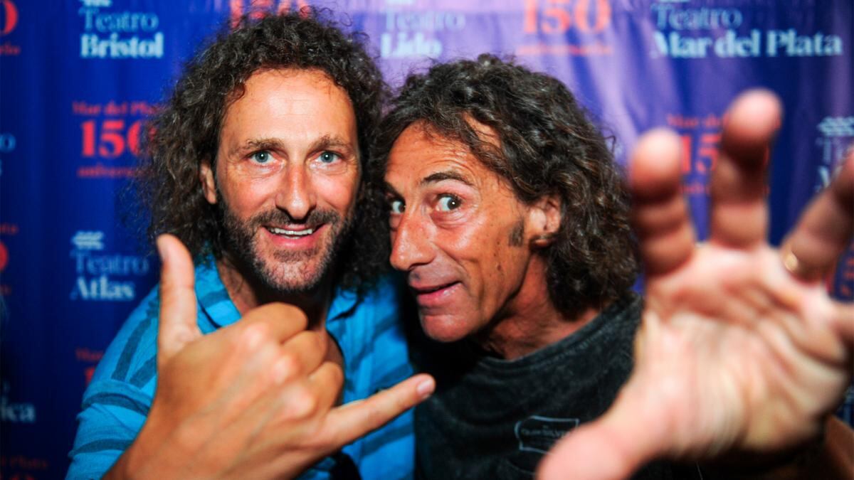 Los hermanos marplatenses Eugenio y Culini Weinbaum debutan en el teatro.