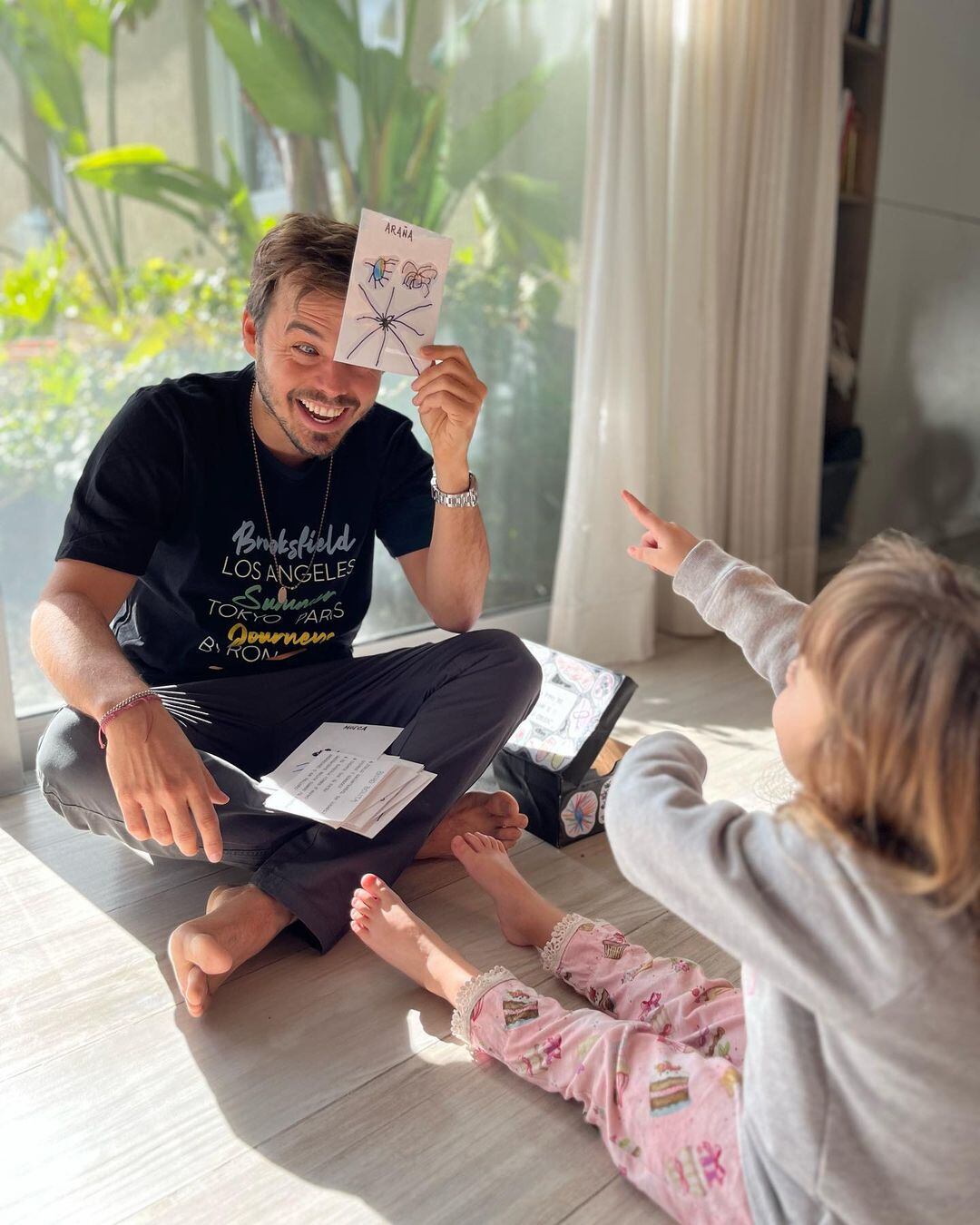 El posteo con el que Benjamín celebró el día del padre