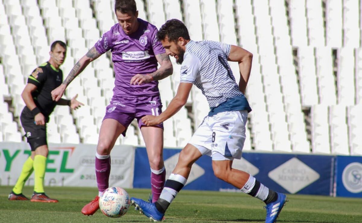 Independiente Rivadavia y Villa Dálmine igualaron 1-1 en el torneo de la Primera Nacional