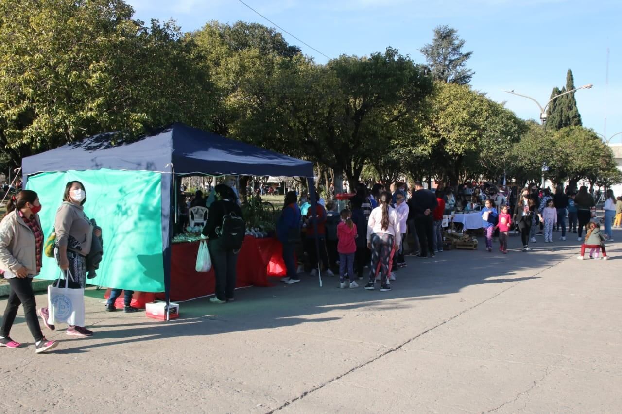 Imágenes del festejo del 142 aniversario de la fundación de Pujato (Facebook Comuna de Pujato)