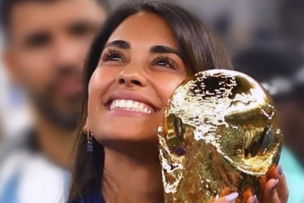 Las increíbles fotos que compartió Antonela Roccuzzo de la fiesta de Campeones del Mundo