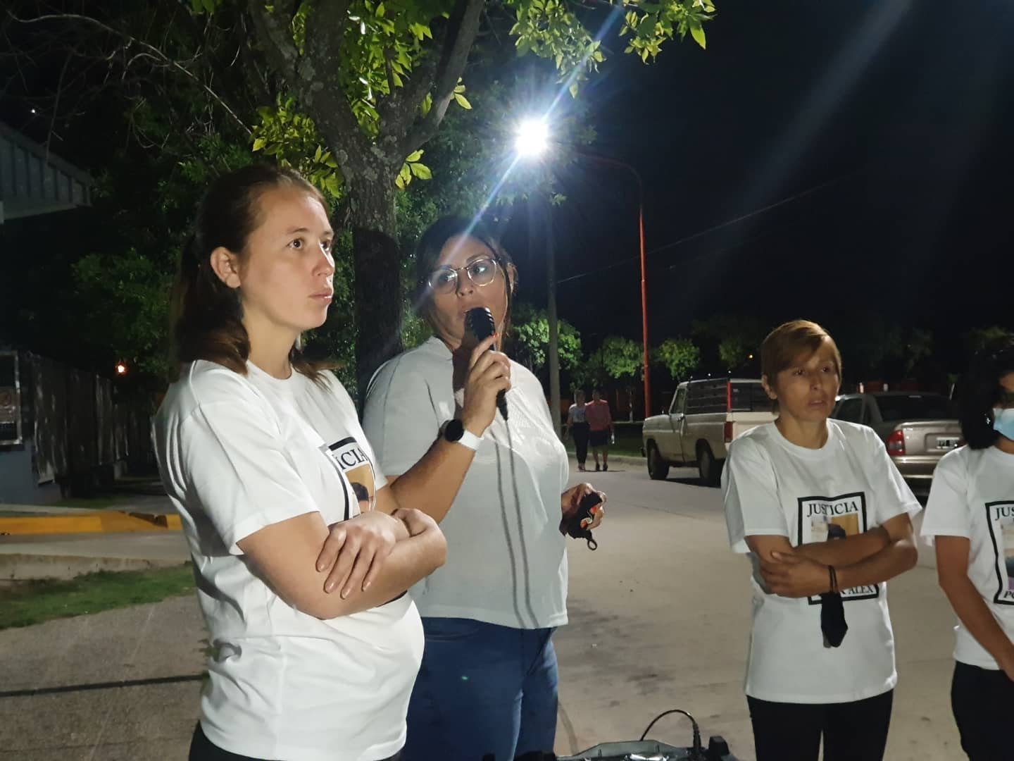 Marcha por Alex Lemos en Arroyito