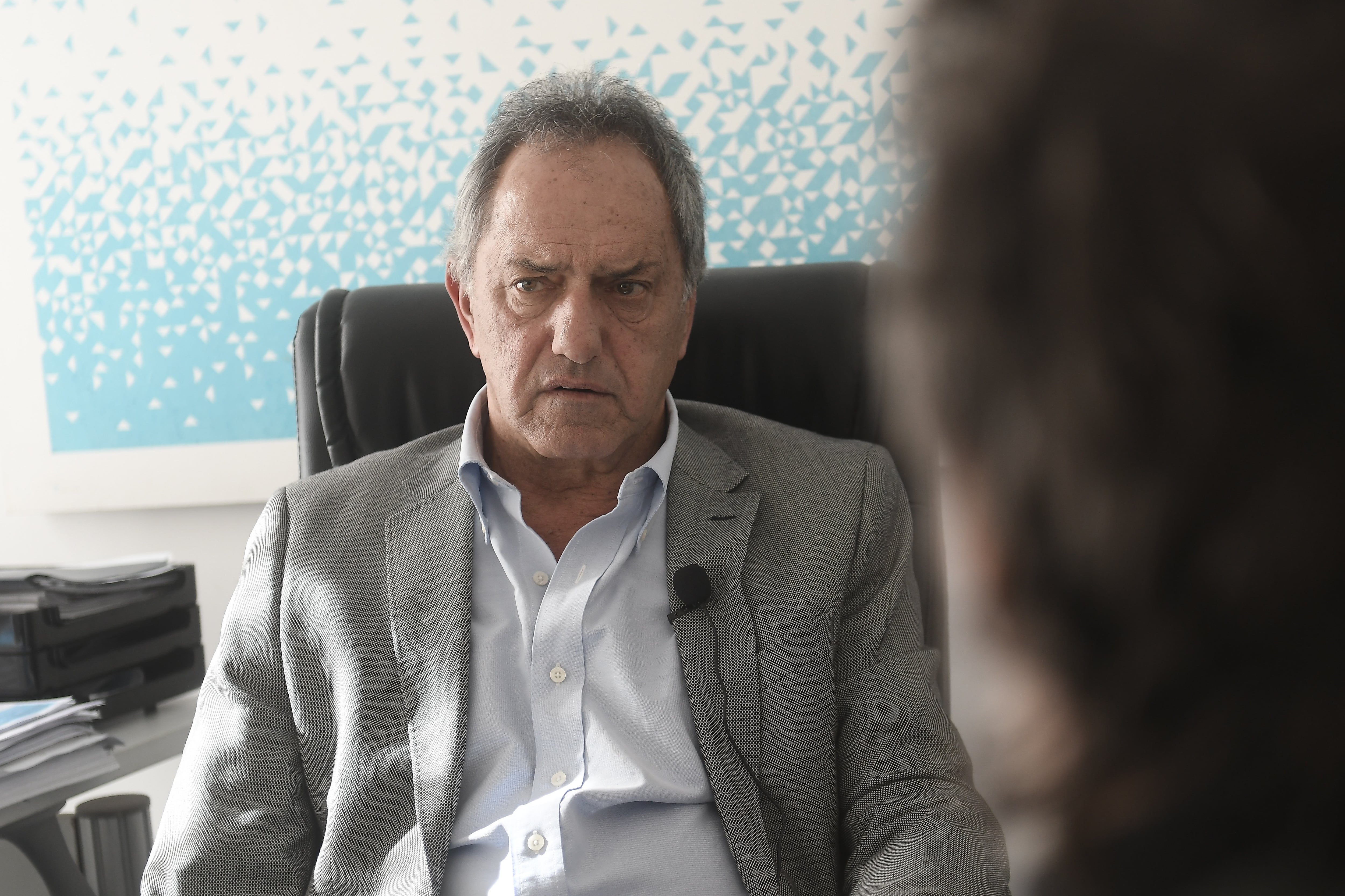 Daniel Scioli se refirió a sus aprendizajes ocupando el rol de embajador argentino en Brasil. Foto: Federico López Claro.