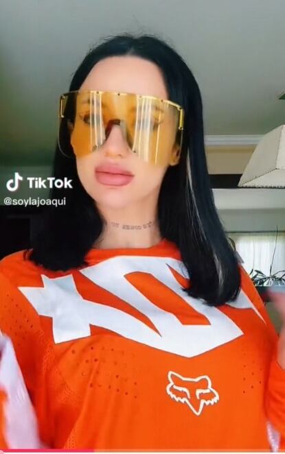 La Joaqui deslumbró con su baile en TikTok.