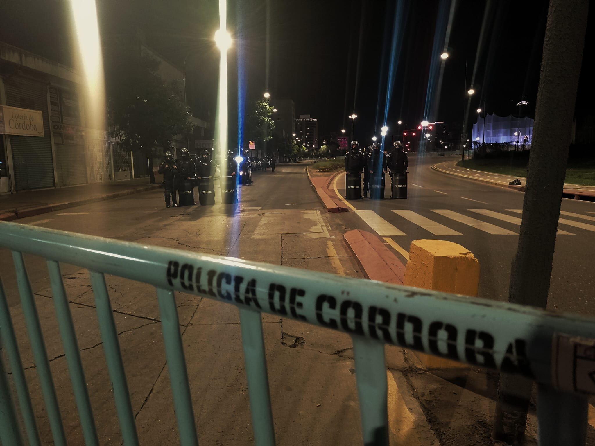 Protesta del MTR Córdoba, ante la sede del Gobierno de Córdoba.