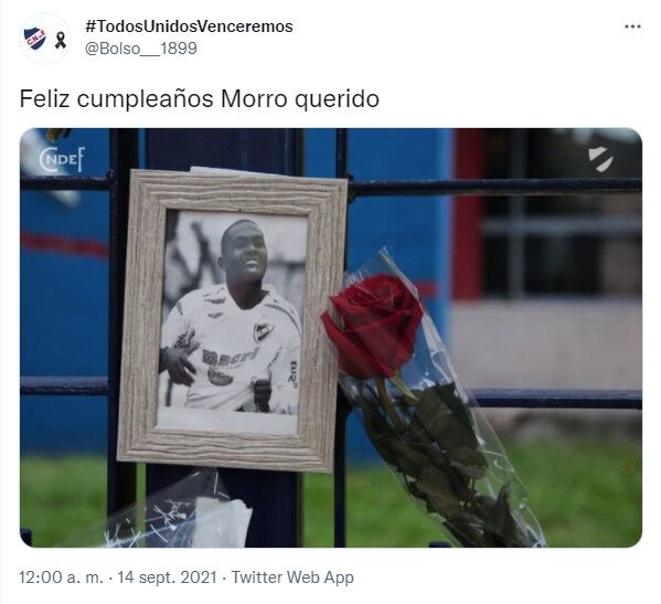 Sentido homenaje en Uruguay para el "Morro" García.