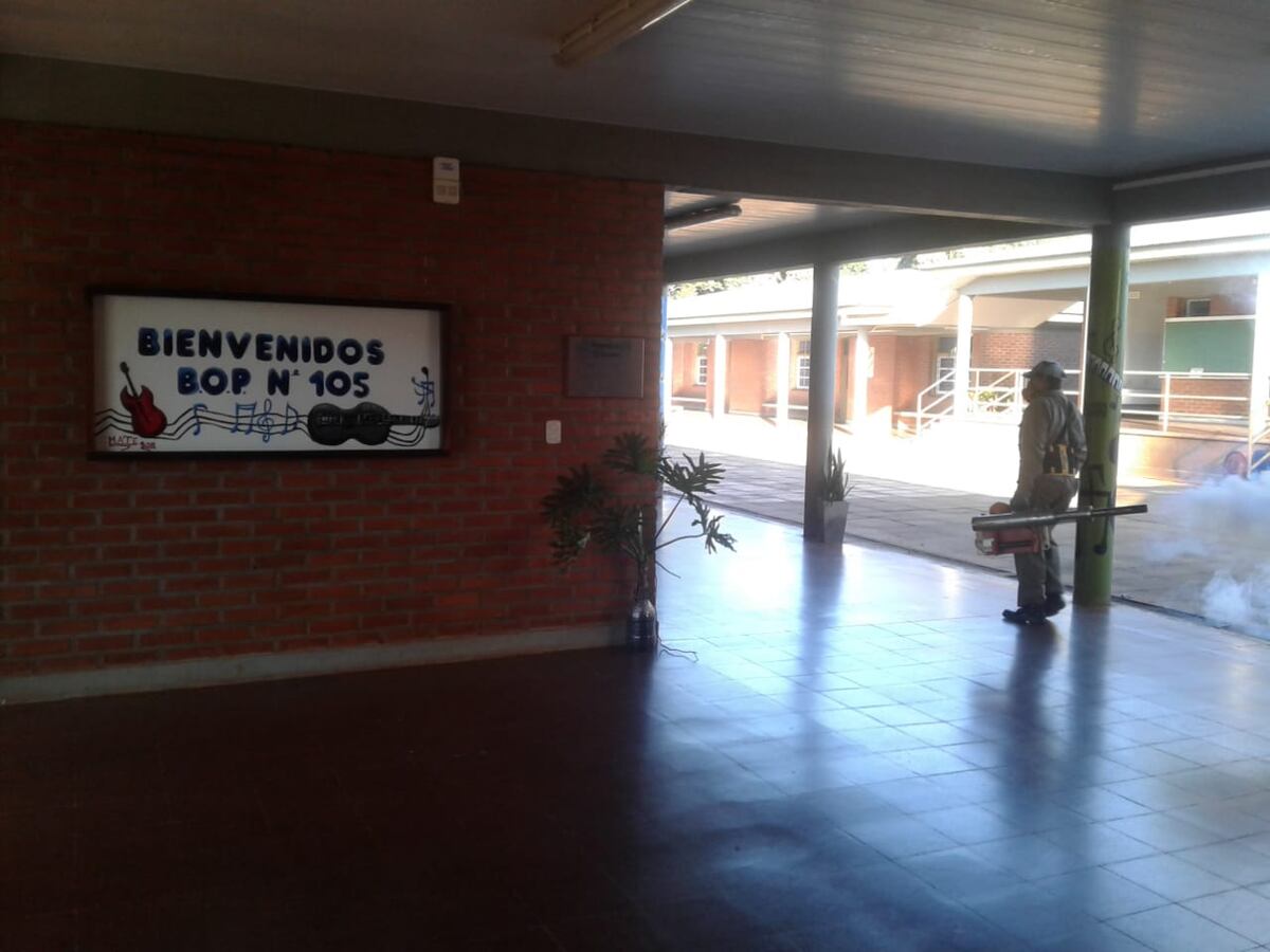 Oberá: esta semana continúa la fumigación en las escuelas
