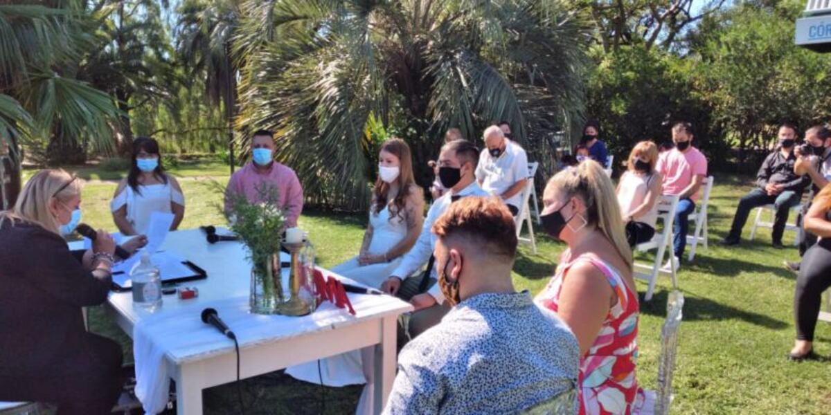 Multiplicación del “sí” en Córdoba: continuarán los casamientos en el Jardín Botánico