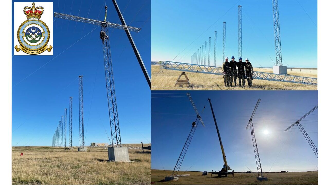 La Unidad de Señales 303 (303 SU) en el Complejo Militar de Monte Agradable, son responsables de mantener una imagen táctica aérea, proporcionando vigilancia y control de los aviones que vuelan dentro del espacio aéreo de Malvinas. Ellos aportaron el mantenimiento de las antenas en Pradera del Ganso.