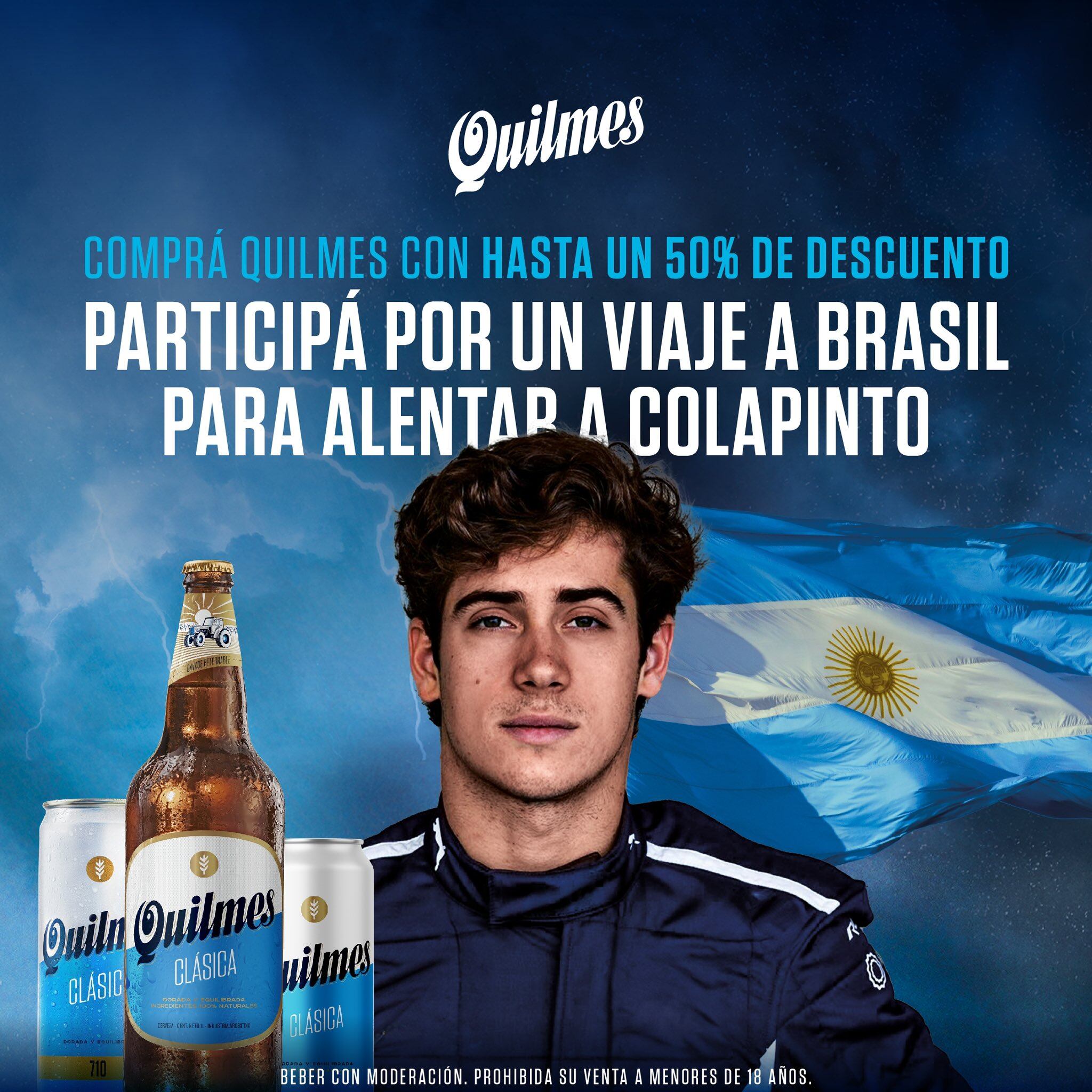 El sorteo de Quilmes dura hasta el 22 de octubre.