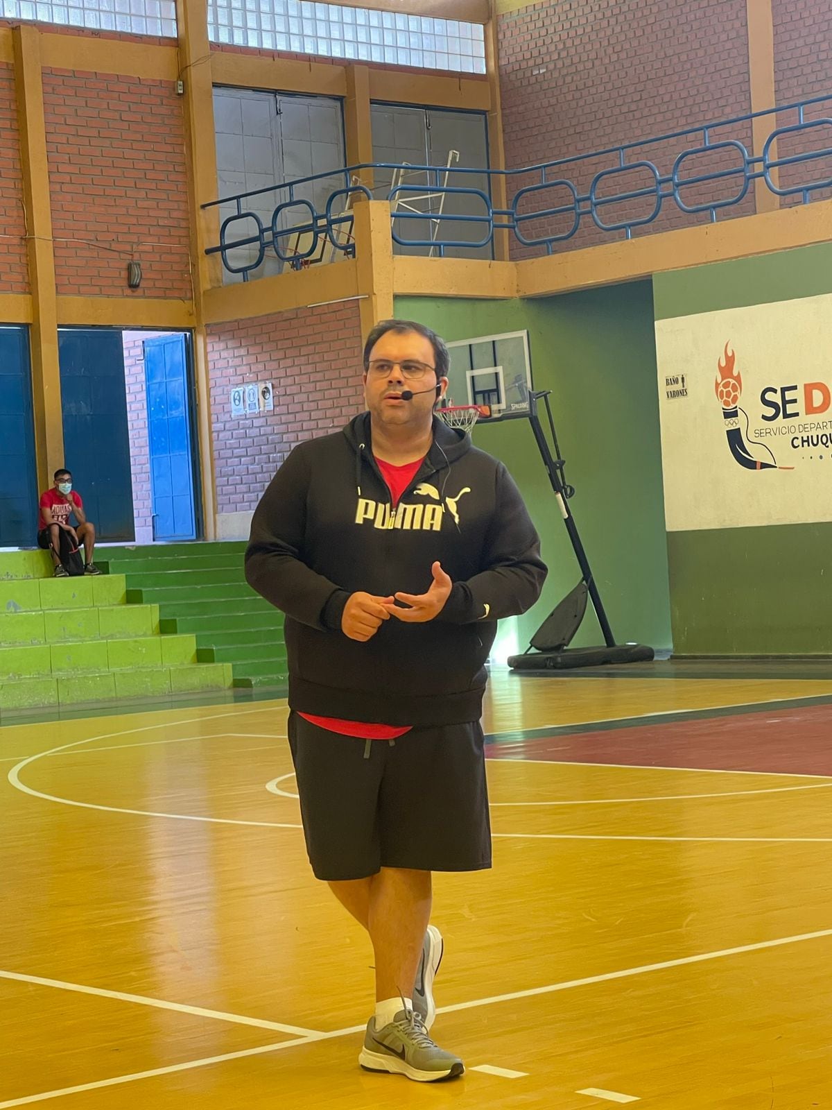 Gonzalo Britos Entrenador Básquet Seleccionado Bolivia