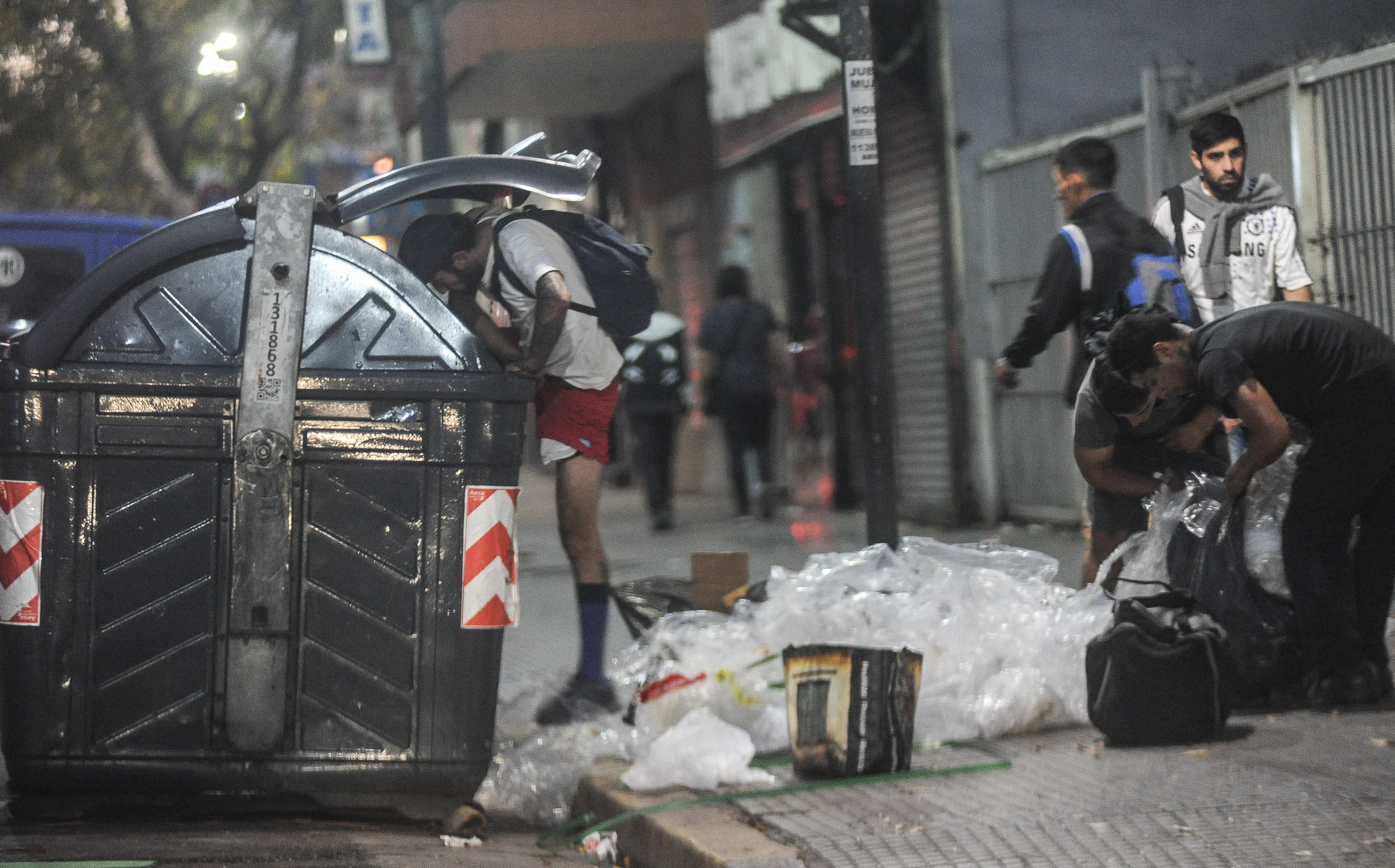 La pobreza se dispara por la alta inflación. Foto: Federico Lopez Claro