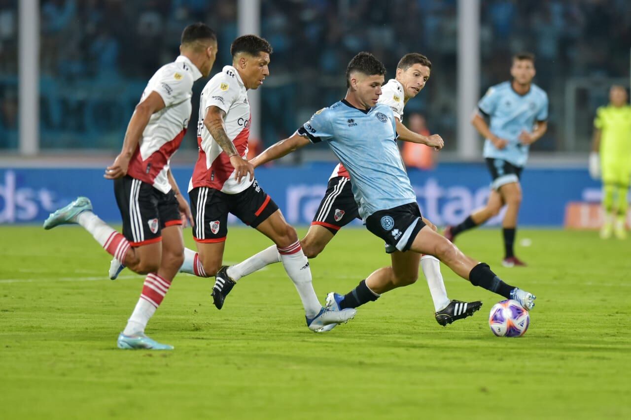 Belgrano recibió a River en el estadio Mario Alberto Kempes por la segunda fecha de la Liga Profesional