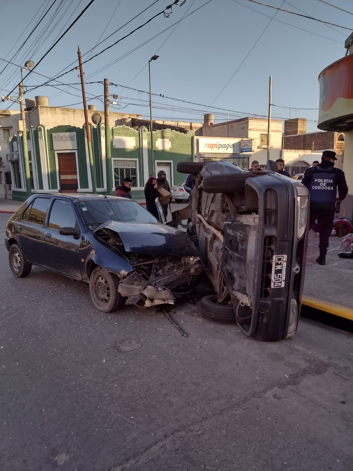 Las mujeres embestidas fueron trasladadas al Hospital de Urgencias.