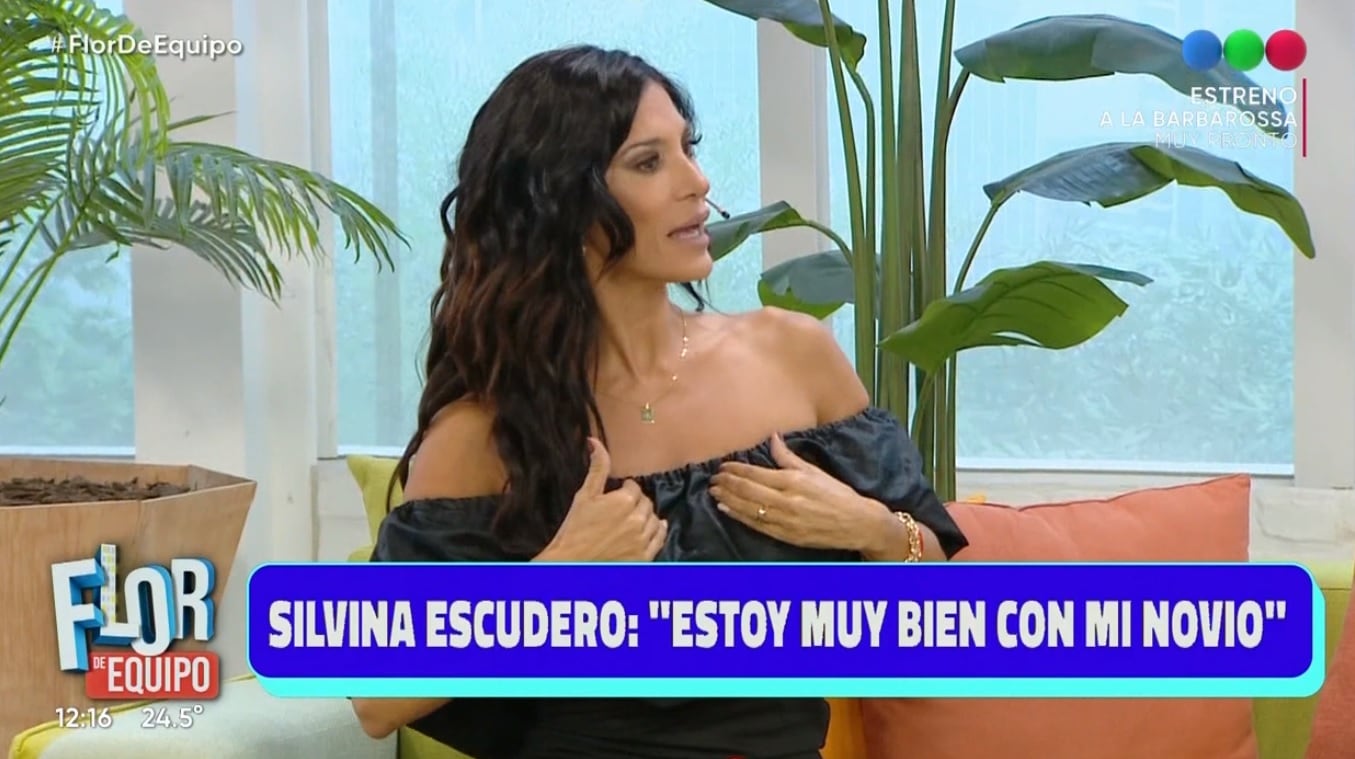 Silvina Escudero en "Flor de Equipo"