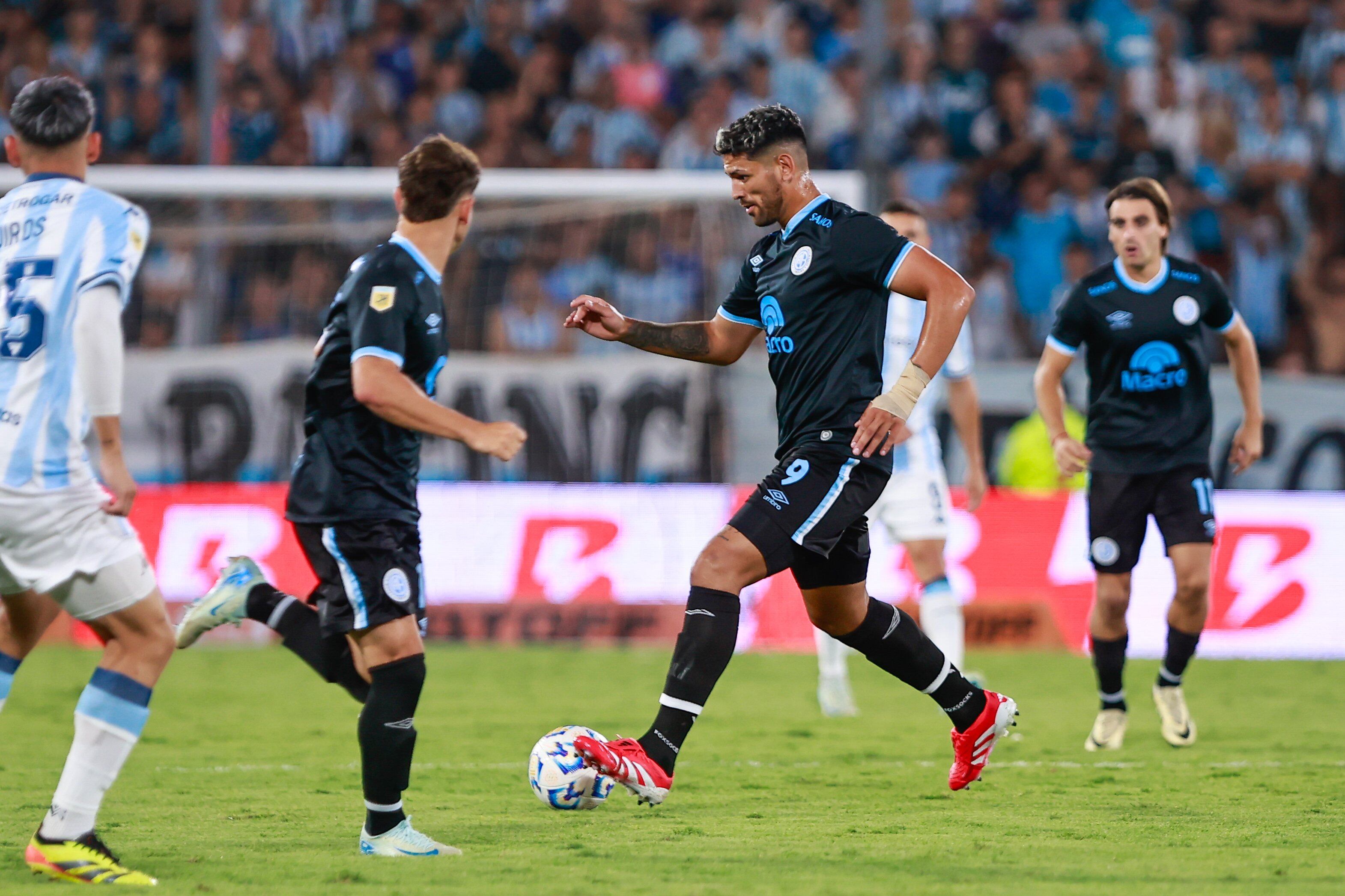 Belgrano visitó a Racing en Avellaneda por la Liga Profesional. (Prensa Belgrano)