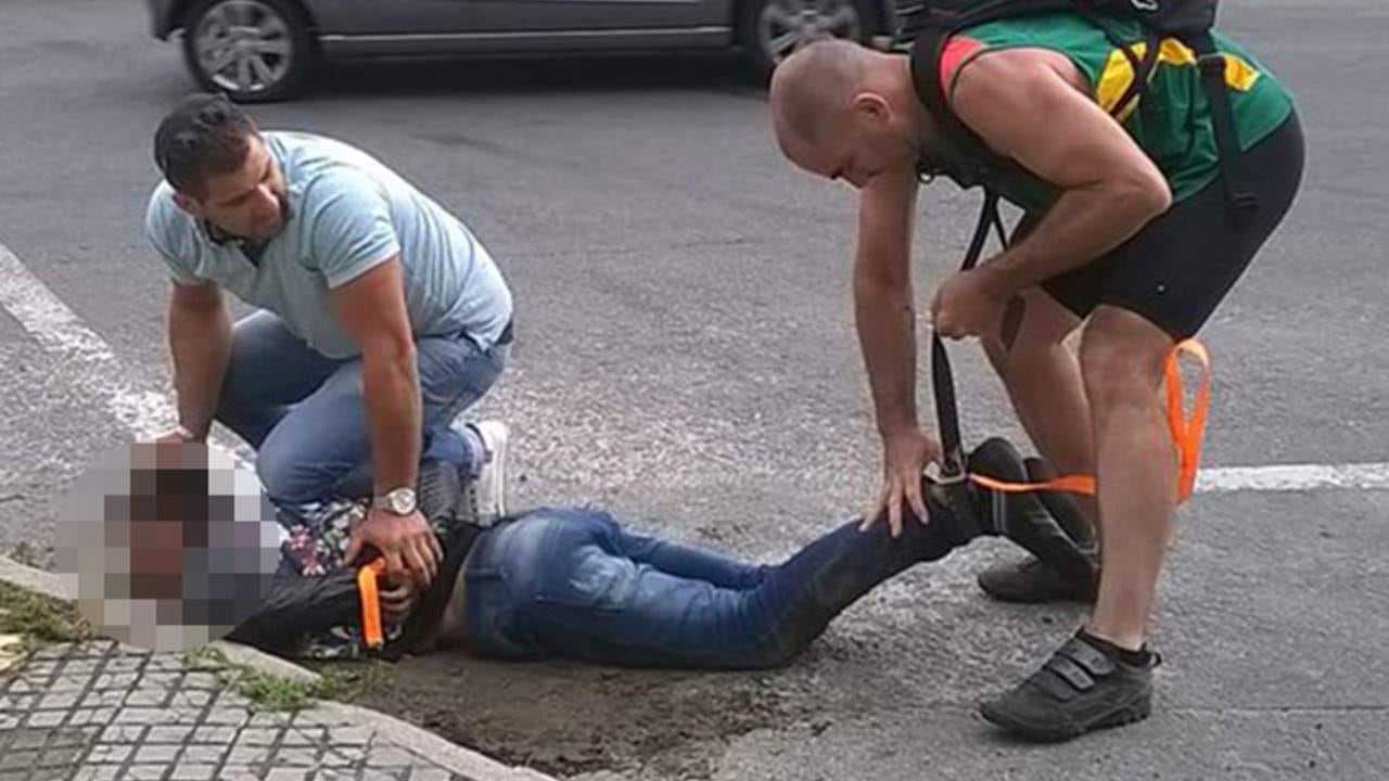 Vecinos arrestaron a delincuente en Rosario