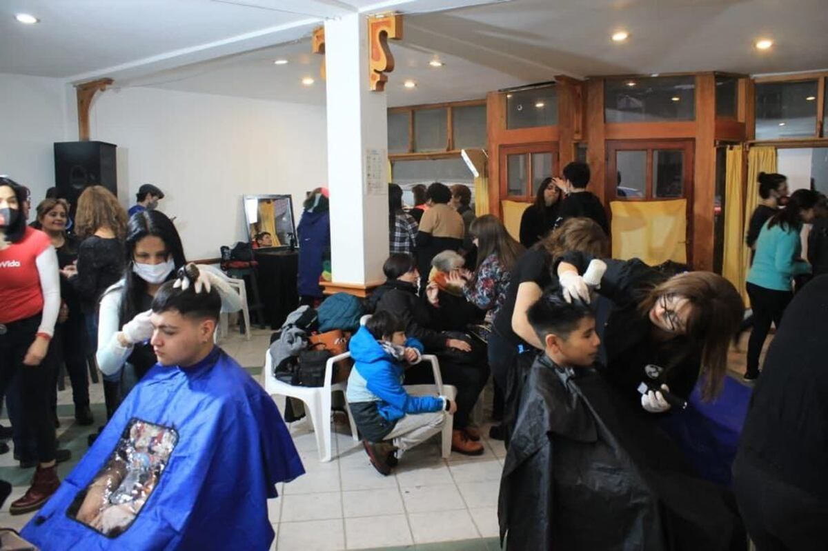Exitosa “Maratón de corte de pelo”