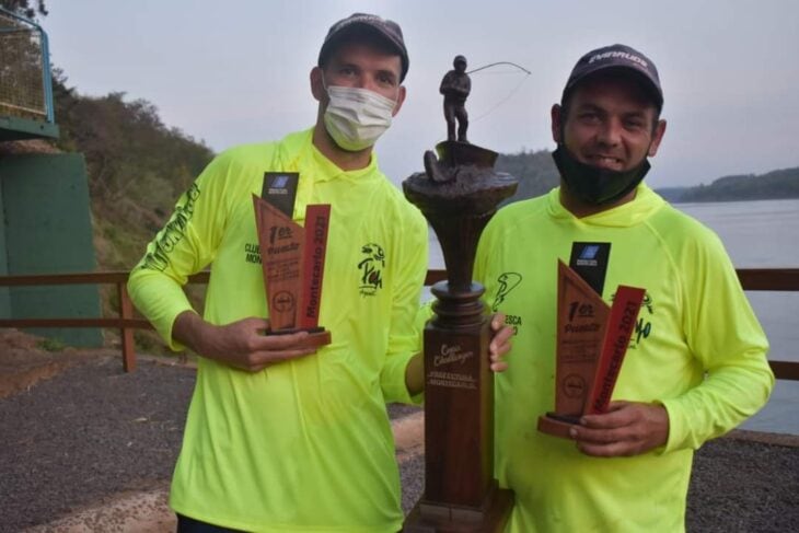 Javier Kruse y Diego fueron los ganadores de la Copa Challenger.