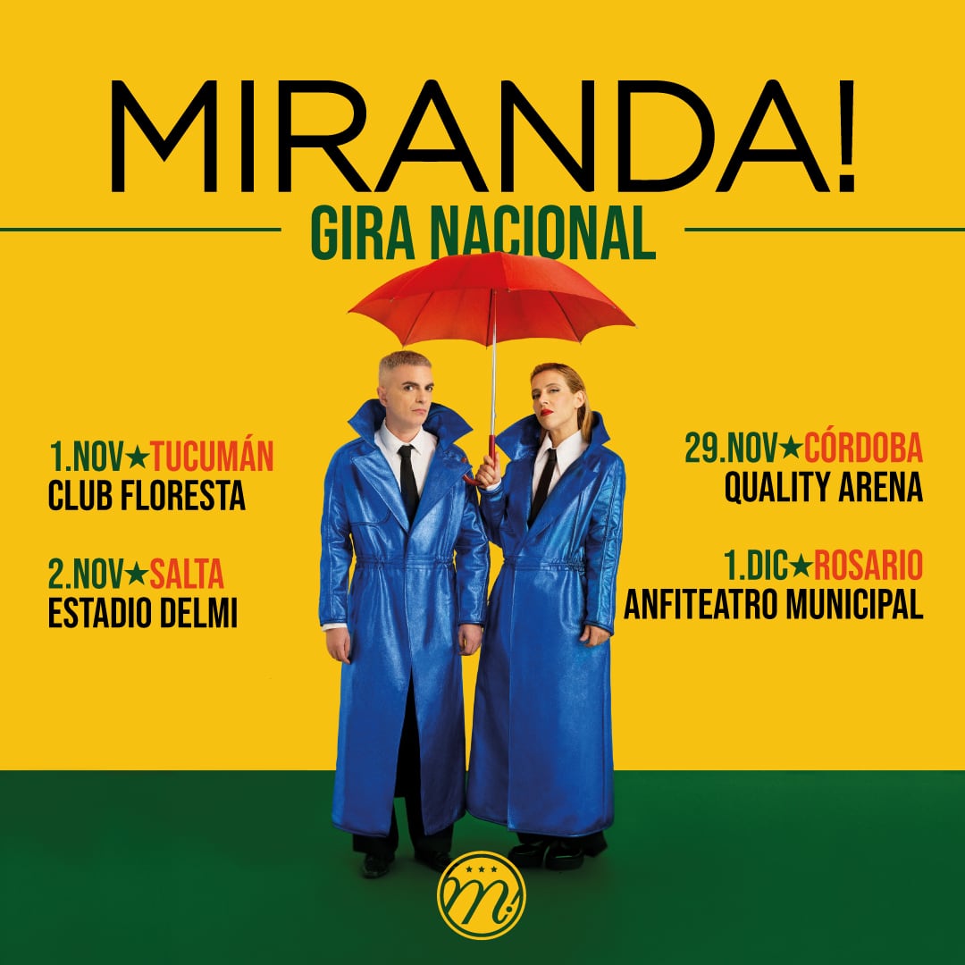 Miranda! anunció su gira por Argentina: qué ciudades visitará la icónica banda pop