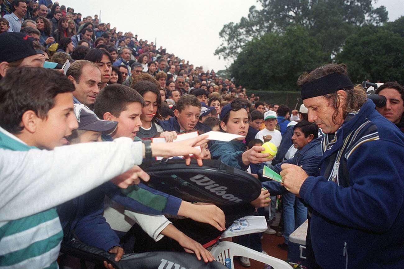 Se filtró una foto de Guillermo Vilas y emocionó a todos sus fans