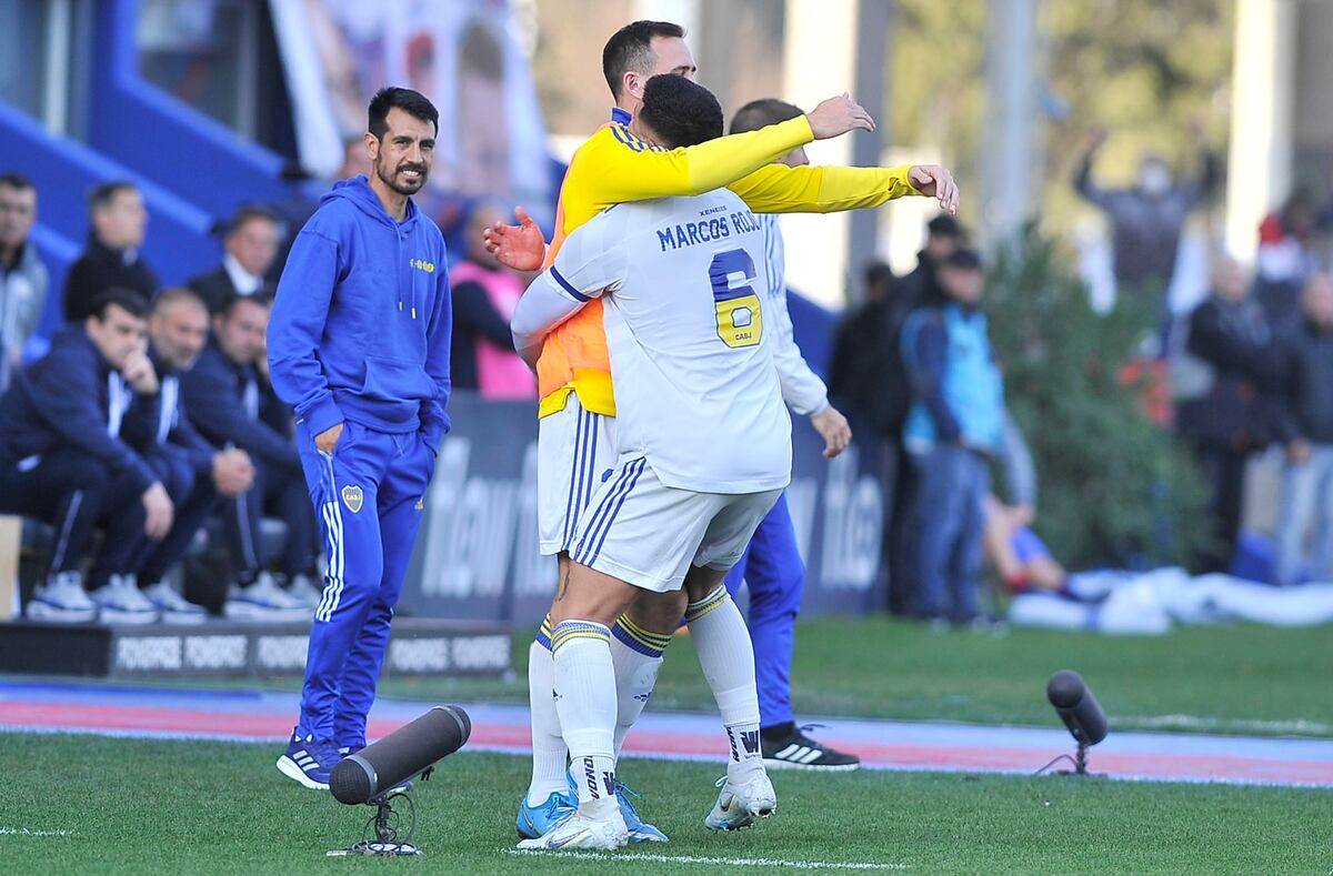 Marcos Rojo le dedicó el gol a Carlos Izquierdoz en medio de los conflictos en Boca